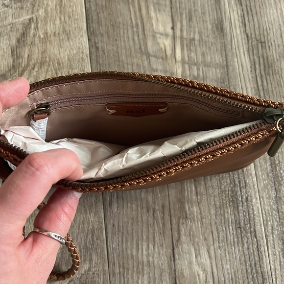 NWT The Sak Vita Leather Wristlet. - Picture 7 of 11